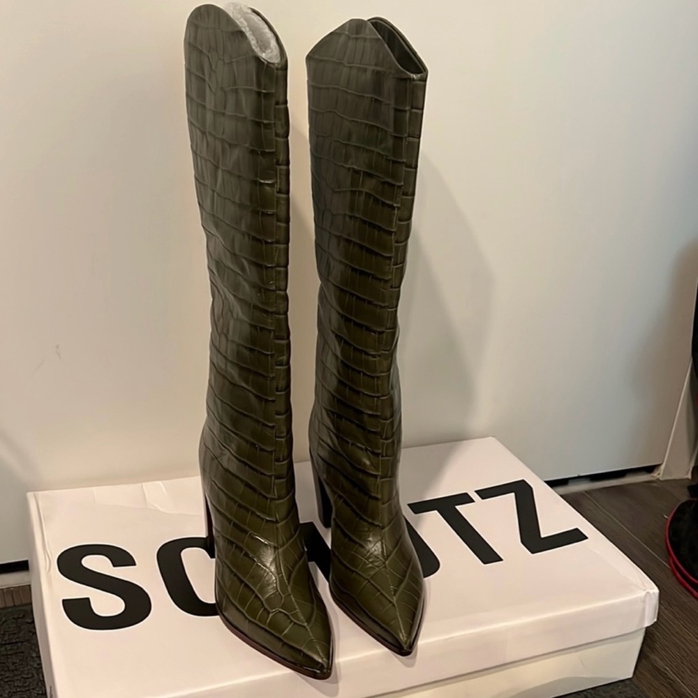 Schutz Maryana block boot